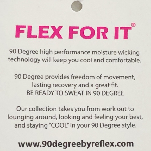 NWT 90 Degree by Reflex Girls Performance Legging Small - Picture 8 of 10